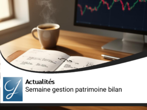 Bilan de la semaine gestion de patrimoine