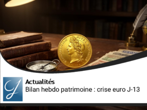 Bilan de semaine blog gestion de patrimoine : crise de l&rsquo;euro J-13