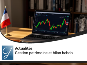 Gestion de patrimoine et bilan de la semaine