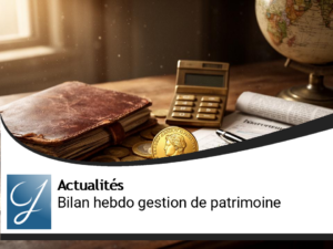 Bilan de semaine blog gestion de patrimoine