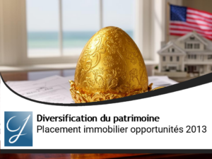 Placement immobilier : des opportunités en 2013?
