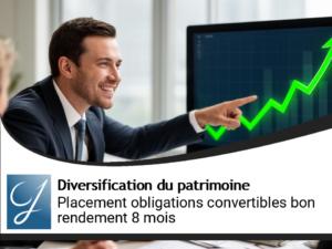 Placement sur les obligations convertibles : un beau rendement depuis bientôt 8 mois!