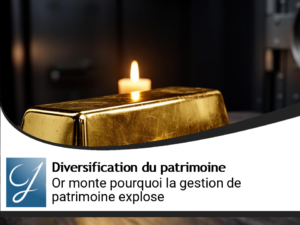Pourquoi l&rsquo;or monte? Vive la gestion de patrimoine!