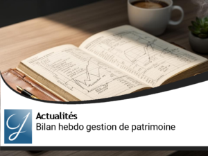 Bilan de semaine blog  gestion de patrimoine