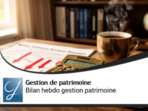 Bilan de la semaine blog gestion de patrimoine