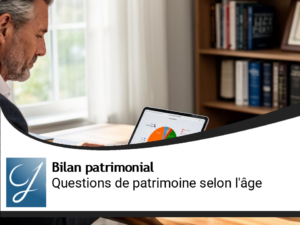 Suivant son âge, en gestion de patrimoine, on se pose des questions!