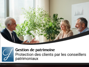 Comment les conseillers en gestion de patrimoine protègent leurs clients?