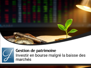 Faut-il investir en bourse quand les marchés baissent?