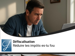 Tu es fou de vouloir réduire tes impôts!