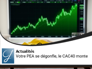 Quand votre pel se dégonfle, le CAC40 s’envole.