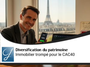 Il a décidé de tromper son immobilier pour le CAC40 !