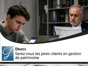 Deviendrez-vous les plus mauvais clients de la gestion de patrimoine?
