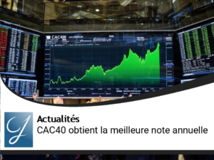 Le CAC40 a la meilleure note cette année !