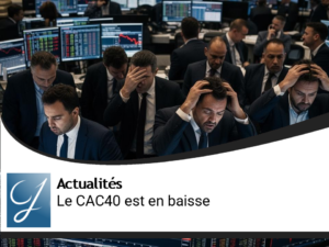Il ne va pas fort le CAC40