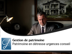 Patrimoine en détresse, vite un conseiller en gestion de patrimoine
