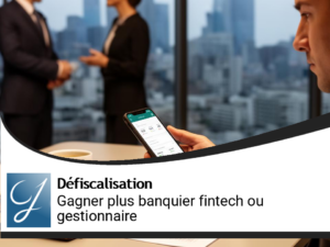 Gagner plus : gestionnaire de patrimoine, banquier ou fintech?