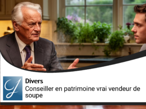 Conseiller en gestion de patrimoine : un vendeur de soupe?