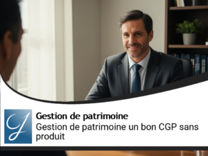 Gestion de patrimoine : enfin un bon conseiller CGP sans produit?