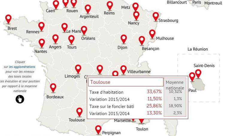 augmentation taxe habitation france