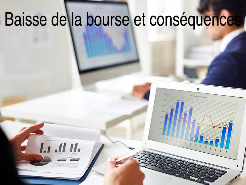 baisse bourse conséquences