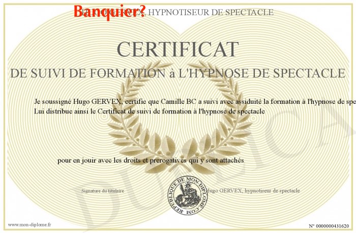 banquier hypnose