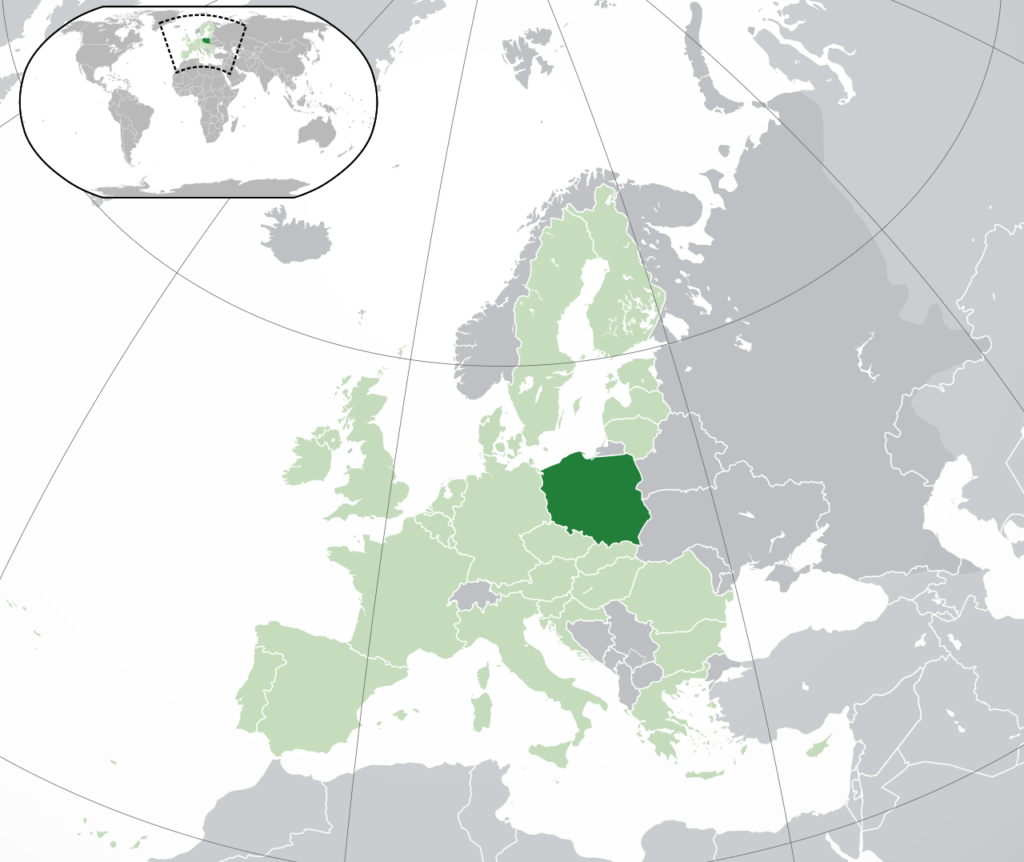 Carte pologne