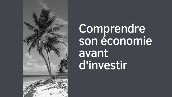 Comprendre son économie avant d'investir