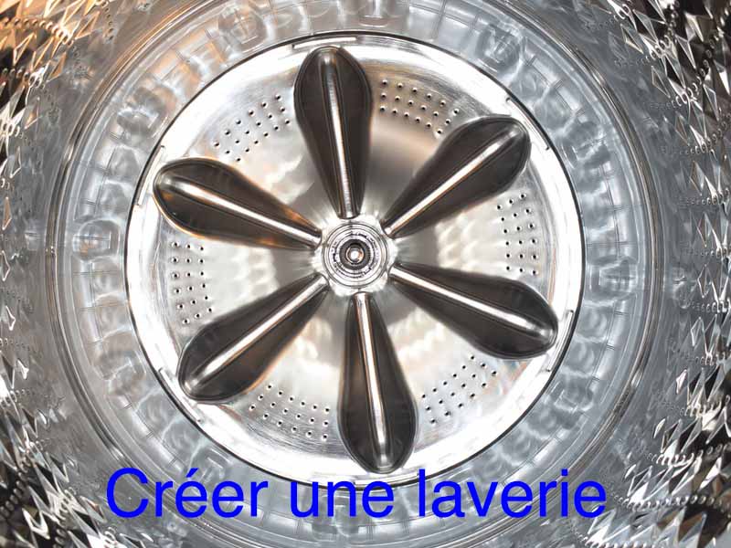 créer une laverie