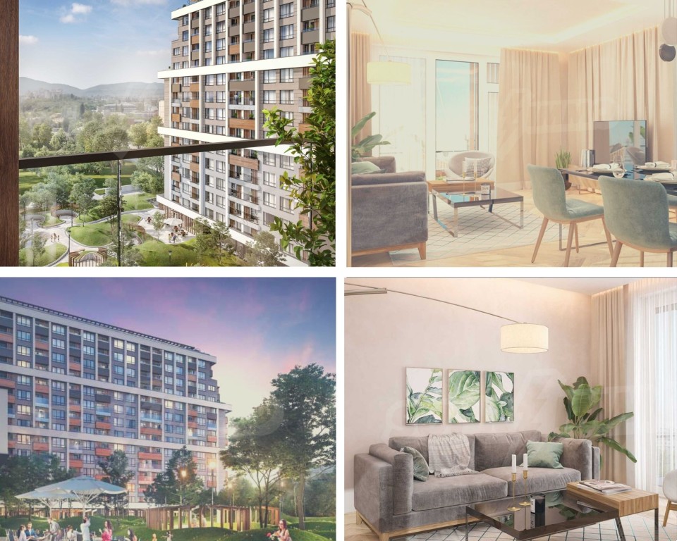 Exemple d'une propriété immobilière à Sofia (Bulgarie)