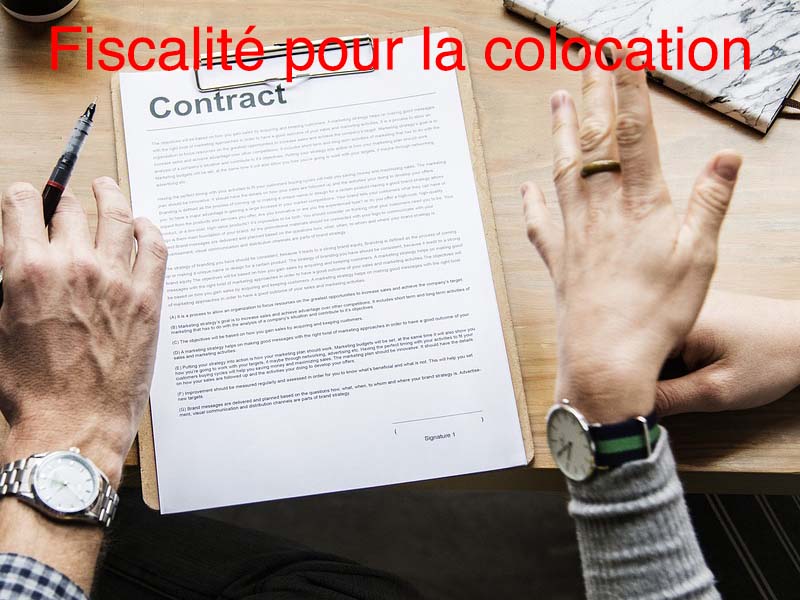 fiscalité pour la colocation