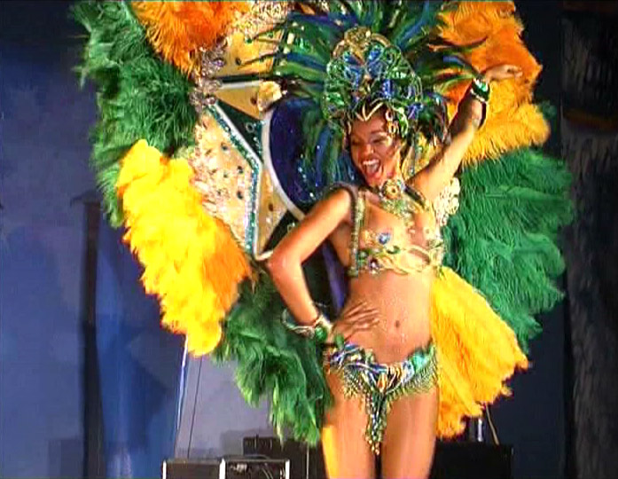 Une brésilienne au carnaval