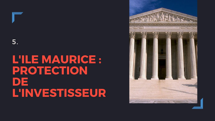 Protection de l'investisseur à l'île Maurice