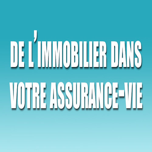 immobilier assurance vie, scpi