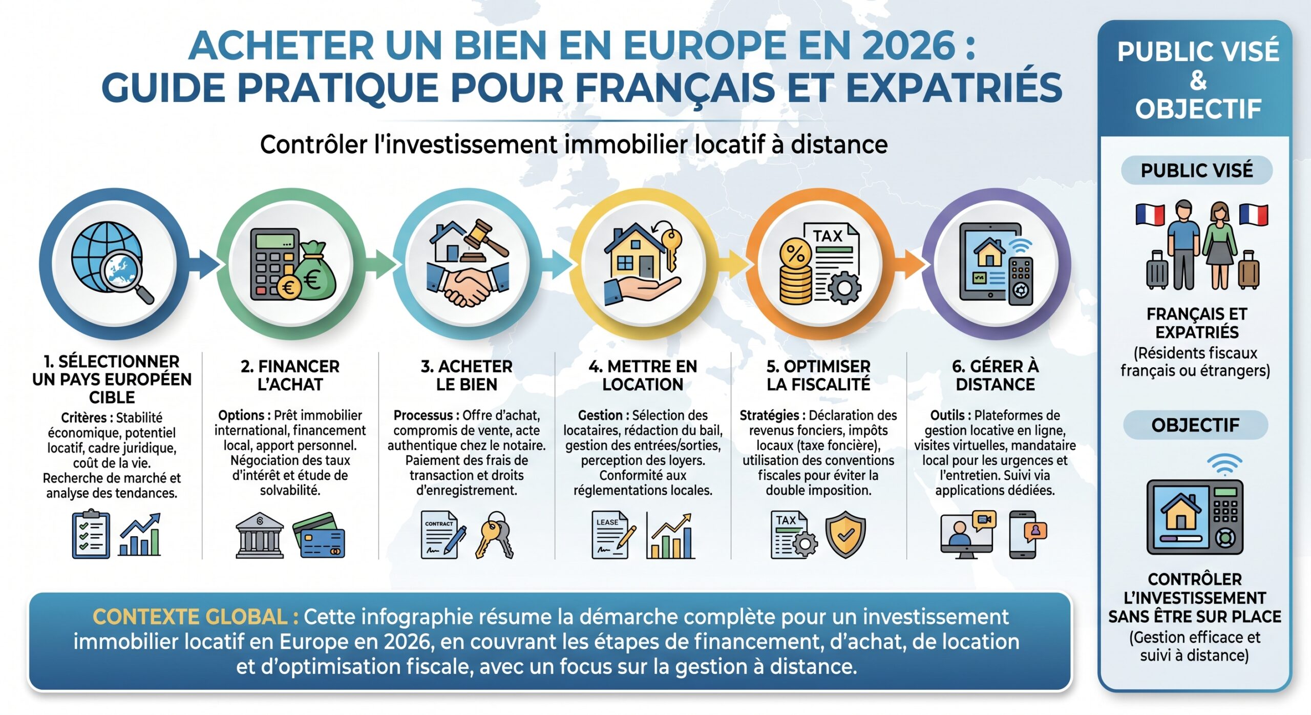 Acheter un bien en Europe en 2026: Guide pratique pour Français et expatriés