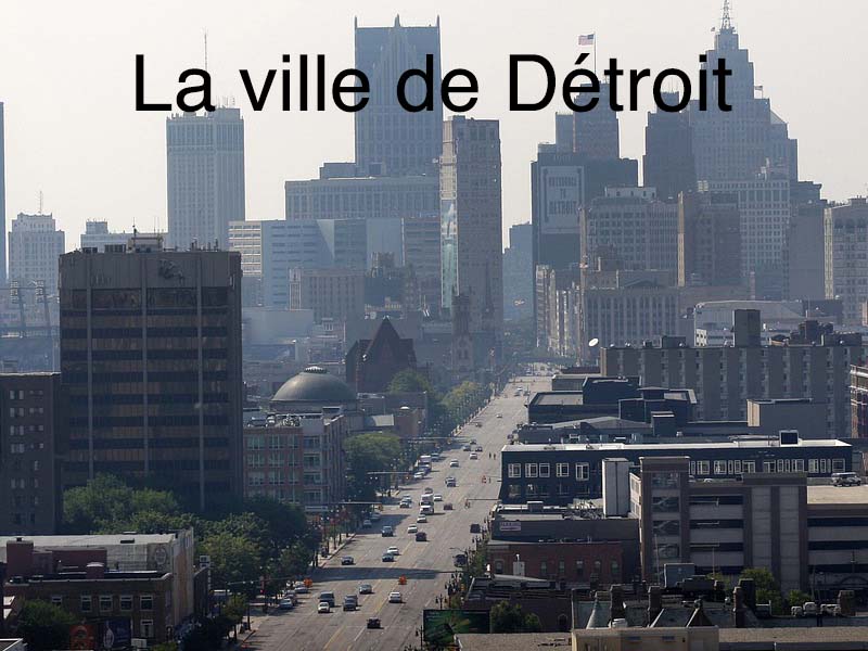 la ville de Détroit
