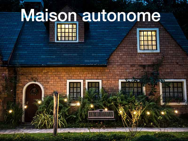 comment construire maison autonome