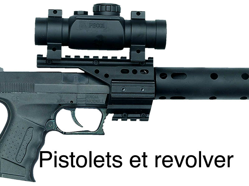 pistolet revolver