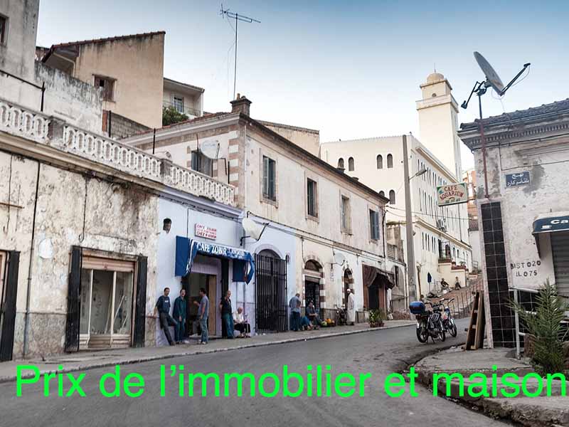 prix immobilier maison algérie