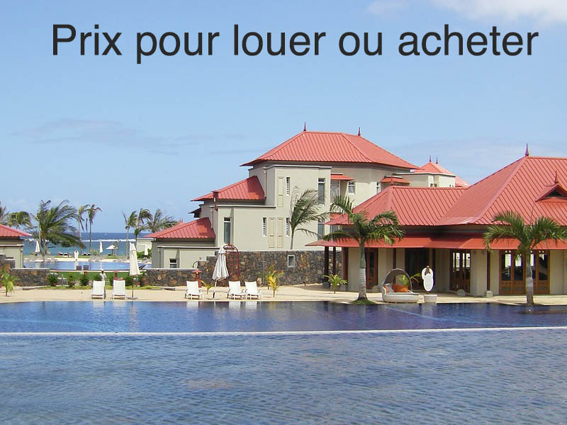 prix pour louer ou acheter ile maurice