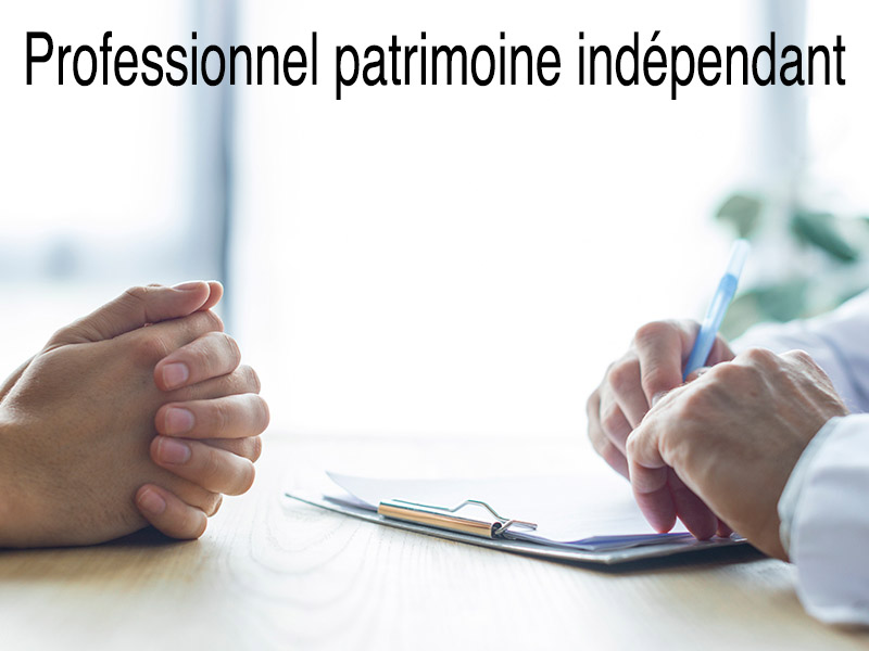 professionnel de la gestion de patrimoine