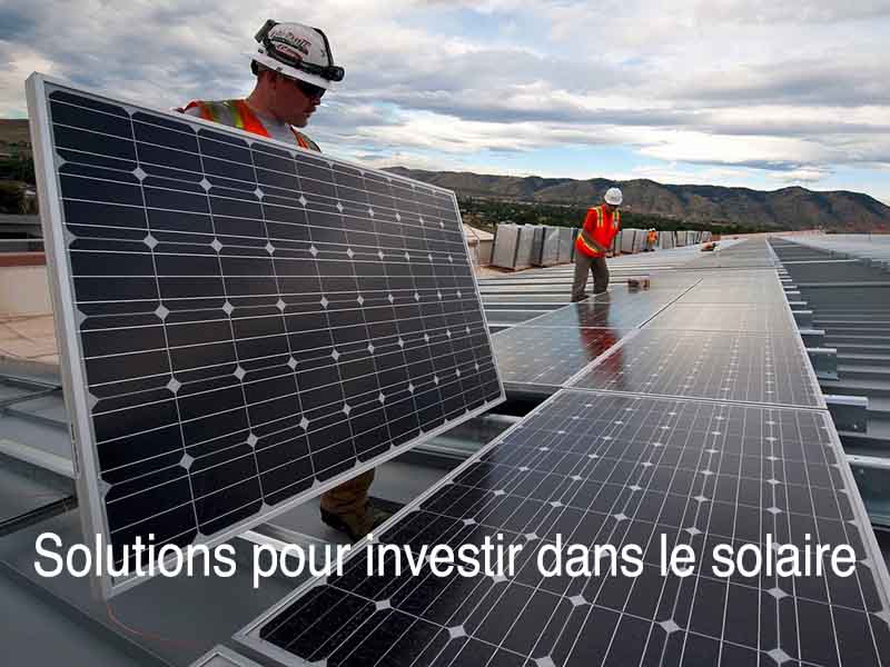 solution investir solaire