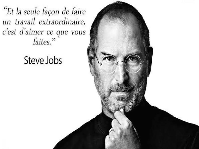 valeur travail steve jobs