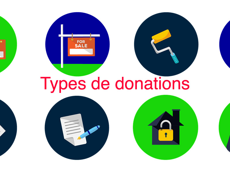 types de donations