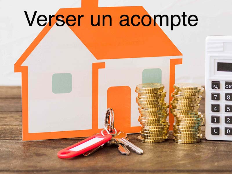 quel acompte achat maison bali