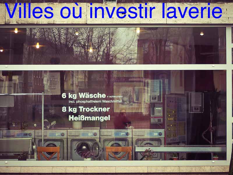 villes où investir laverie