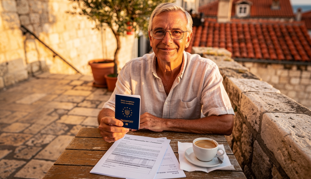 Retraité français en Croatie