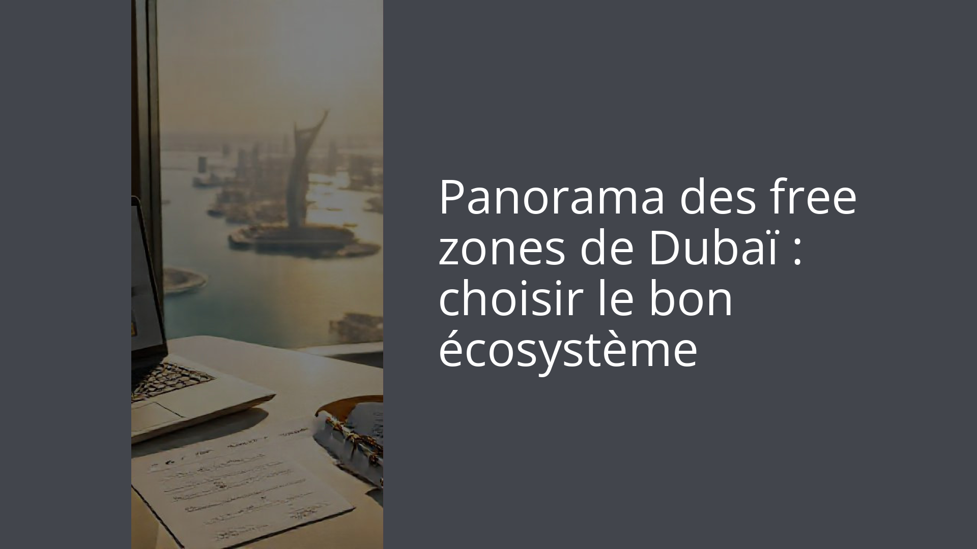 Panorama des free zones de Dubaï : choisir le bon écosystème