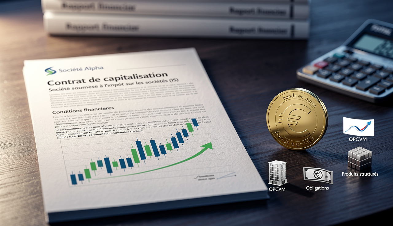 Contrat de capitalisation pour IS
