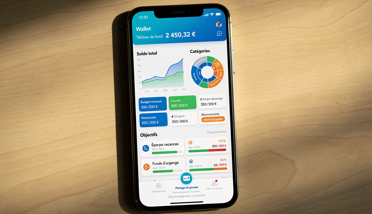 Application Wallet par BudgetBakers