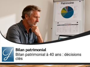 Bilan patrimonial à 40 ans : transformer un cap de vie en plan stratégique